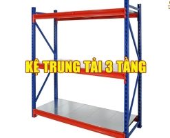 Kệ trung tải 3 tầng Giá Rẻ Tại Xưởng